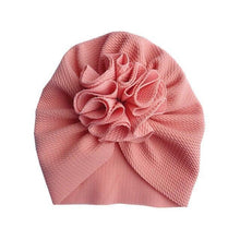 Load image into Gallery viewer, Flower Baby Hat Soft Cotton Hat Turban for Baby Girl Infant Toddler Newborn Baby Cap Headwraps
