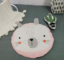 Load image into Gallery viewer, Creative Elephant Design Baby Play Mat  Round Carpet Cotton Animal Play Mat Newborn Infant Crawling Carpet For Baby Kids
