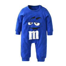 Load image into Gallery viewer, Newborn Baby Rompers Pajama Cotton Cute Letter I Love Daddy and Mummy Long Sleeve rompers Clothes For Baby Kids
