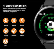 Load image into Gallery viewer, New Waterproof Smart Watch For Women With Heart Rate Monitoring Health Smart Watch Options and Pedometer Fitness Tracker Smart Bracelet For Sport and Fitness
