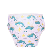 Load image into Gallery viewer, Baby Reusable Swimming Diapers Cartoon Swimwear Children Adjustable Summer Nappy Pants Diaper for Babies
