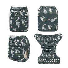 Load image into Gallery viewer, Most Popular Digital Position Baby Cloth Diaper with Microfiber Insert In Modern Printed Design For Baby Boys and Baby Girls KIds
