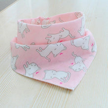 Load image into Gallery viewer, Baby Bibs Waterproof Triangle Cotton Cartoon Child Bibs Dribble Bibs Newborn Slabber Absorbent Cloth For Kids
