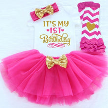Load image into Gallery viewer, Unicorn Party Dresses For 1 Year Baby Girl Birthday Outfits FOr 1st Birthday Party
