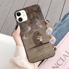 Load image into Gallery viewer, Bright Hedgehog In The Fog Phone Case For Iphone 13 8 7 6 6s Plus X 5s Se 2020 Xr 11 12 Mini Pro Xs Max Screen Protector soft Flexible Silicone Gel Rubber Bumper Cover
