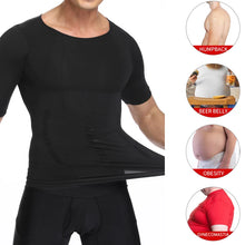 Load image into Gallery viewer, Men Slimming Body Shaper Belly Control Shapewear Man Shapers Modeling Underwear Waist Trainer Corrective Posture Vest Corset
