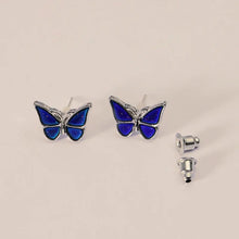 Load image into Gallery viewer, Exquisite Butterfly Stud Earrings Color Change Emotion Feeling Mood Earrings Cocktail Party Women&#39;s Temperature Earrings Jewelry
