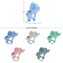 Load image into Gallery viewer, Baby Teethers Cartoon Animal Baby Teething Toy Penguin Silicone Teether Unicorn Pendant Raccoon Accessories
