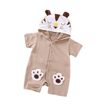 Load image into Gallery viewer, Infant Jumpsuit Summer Romper Cartoon Animal Print Girl  and Boy Cotton Suit Newborn Romper Design
