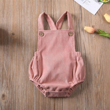 Load image into Gallery viewer, Baby Summer Clothing Newborn Infant Baby Boy/Girls Bodysuit Jumpsuit Backless Outfits For Girls
