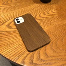 Load image into Gallery viewer, Luxury Wood Simple Phone Case For iPhone 12 11 Pro Max Mini XS X XR 7 8 Plus SE Retro New Design Natural Soft Eco-Friendly Bamboo Wood Cover Protective Phone Cover

