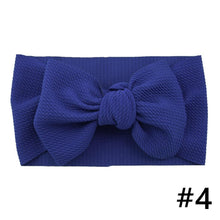 Load image into Gallery viewer, Baby Girls Headband Big Bow Hair Band Kids Adjustable Head Wrap Turban Infant Hair Accessories
