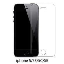 Load image into Gallery viewer, 3PCS Transparent Protective Glass For iPhone 13 12 11 X XS Max Mini XR Tempered Glass For iPhone 7 8 6 Plus SE Screen Protector Scratch Resistant Screen Guard  9H Hardness Screen Protector

