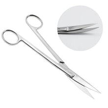 Load image into Gallery viewer, 14cm/16cm/18cm Medical Stainless Steel Veterinary Surgical Scissors Straight Curved Tip Head Pet Animals Farming Tools
