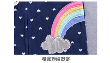 Load image into Gallery viewer, Modern Cartoon Unicorn Baby Girl Jumpsuit Footies  Romper For Newborn Boy and Girls In Trend Design
