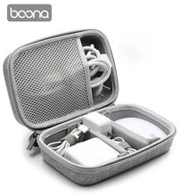 Load image into Gallery viewer, BOONA Laptop Accessories Power Supply Adaptor Case Travel Electronic Gadgets Bag Macbook Accessories Hard Case
