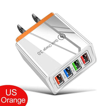 Load image into Gallery viewer, Portable USB Charger Quick Charge 3.0 4.0 QC3.0 Fast Charging Mobile Phone Accessories
