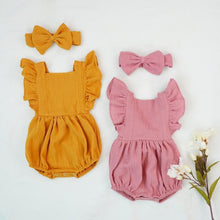 Load image into Gallery viewer, Newborn Bodysuits  Baby Clothes Summer Bodysuit Cotton One-Piece Jumpsuit Soft In elegant Modern Style
