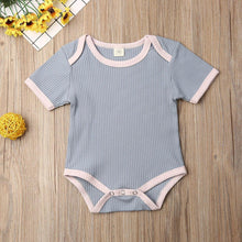 Load image into Gallery viewer, Fashion Newborn Baby Boy Girl Romper Jumpsuit Outfits Knitted Cotton Clothes For Babies In Classic Style
