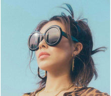 Load image into Gallery viewer, Luxury Round Oversized Big Frame Oval Vintage Elegant Woman Sunglasses  Oculos De Sol Gafas
