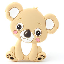 Load image into Gallery viewer, Baby Animal Silicone Teethers Dog Dinosaur Koala Baby Teething Product Accessories For Baby Kids
