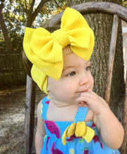 Load image into Gallery viewer, Modern Bow Knot Baby Headband for Girl Hairbands Turban Knot Kids Turban For Baby Girls

