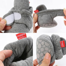 Load image into Gallery viewer, Stylish Baby Boy Girl Socks Toddler Shoes Solid Prewalkers Booties Cotton Winter Soft Anti-slip Warm Newborn Infant Shoes
