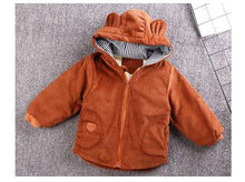 Load image into Gallery viewer, Infant Baby Jacket  Autumn Winter Hooded Outerwear Coat / Newborn Jacket.
