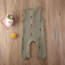 Load image into Gallery viewer, Baby Romper Sleeveless Newborn Baby Girl Boy Clothes Cactus Print Romper Jumpsuit Soft Baby Outfit One Piece Jumpsuit Pajamas
