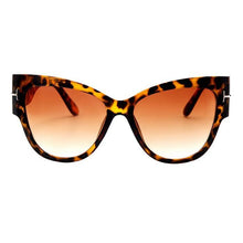 Load image into Gallery viewer, New Luxury Polarized Elegant Sunglasses for Women and Lady Luxury Designer Fashion  Cat Eye Style Oversized Sunglasses Gradient Sunglasses With UV400 Protection
