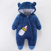 Load image into Gallery viewer, Modern Interesting Designer Winter Baby Costume Overalls For Baby Girls and for Newborn Clothes In Modern Style
