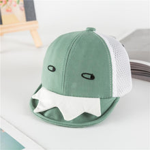Load image into Gallery viewer, Luxury Summer Newborn Baby Sun Hat Cotton Beret Hat Cartoon Striped Bear Snapback Baseball Cap Baby Hats For girls and Boys Kids
