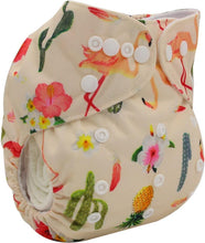 Load image into Gallery viewer, Modrn Printed Baby Pocket Cloth Diaper Nappy Reusable Adjustable Washable Nappies For Baby Boys and Baby Girls In Elegant Style
