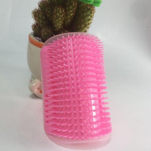 Load image into Gallery viewer, Massager for Cats Pet Products Pets Goods Brush Remove Hair Comb Grooming Table Dogs Care Accessories Things Strip  Soft Cat Massage Brushes Wall Mounted Scraper for Kitten
