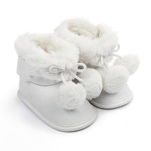 Load image into Gallery viewer, Cute Baby Infants Shoes Dot Knitting Boots Casual Non-slip Soft Soled Walking Shoes
