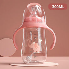 Load image into Gallery viewer, Baby Bottles Drinking Cup Feeding Bottle Wide-Caliber Drinking Milk Drinking Water Dual-use Bottle For baby and Kids
