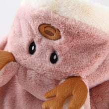 Load image into Gallery viewer, Modern New Christmas Winter LuxuryElegant Cute Elk Cartoon Hooded Soft Coat Cape for Baby Girls
