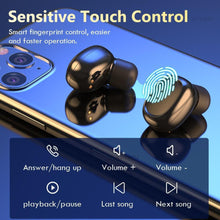 Load image into Gallery viewer, STEVVEX Wireless Headphones  Bluetooth Earphones 5.0 with Mic Sports Waterproof Headsets Touch Control Mini In-ear Music Earbuds
