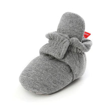 Load image into Gallery viewer, Stylish Baby Boy Girl Socks Toddler Shoes Solid Prewalkers Booties Cotton Winter Soft Anti-slip Warm Newborn Infant Shoes
