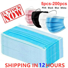 Load image into Gallery viewer, 3-Layer Disposable Mouth Mask – Anti-Dust Face Mask with Ear Loops
