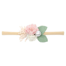 Load image into Gallery viewer, Handmade Luxury Pearl Baby Headbands Bundle Nylon Elastic  Newborn Hair Accessories for Girls Kids
