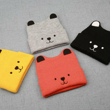 Load image into Gallery viewer, Modern New Baby 3D Cartoon Hat Spring Autumn Baby Hat for Boys and Girls Knitted Cap In Modern Cat Style For Baby
