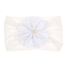 Load image into Gallery viewer, Cute 1PCS Baby Girls Lotus Flower Nylon Headband Knot Elastic Newborn Toddler Headwraps Kids Hair Accessories Gifts
