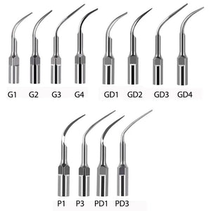 5pc Dental Scaler Tips For EMS Woodpecker Scaler Handpiece Dental Ultrasonic Scaler Scaling Tip Dental Equipment Dentist (RPM Dental)