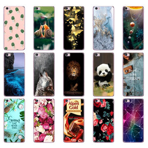 For Xiaomi Mi5 Mi 5 M5 Case Painted Silicon Soft TPU Back Phone Cover For Xiaomi mi5 mi 5 m5 Full 360 Protective Coque Bumper