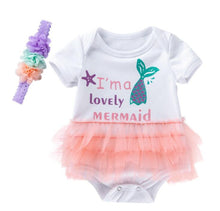Load image into Gallery viewer, Pink Baby Luxury Bodysuit Infant Girls Princess Puffy Dress Baby Gown Party Wedding Excellent Girls Gift
