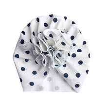 Load image into Gallery viewer, Cute Flower Headband Turban Soft Beanie Hat Infant Toddler Headwear Baby Hair Accessories for Newborn Baby
