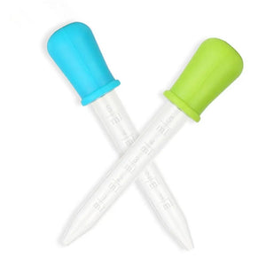 5ml Small Silicone Plastic Pipette Dropper Feeding Medicine Liquid Eye Ear Pipette Dropper School Lab Experiment Supplies