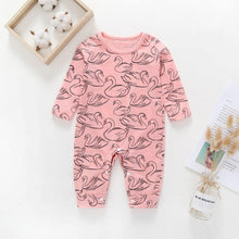 Load image into Gallery viewer, Newborn Baby Boys Girls Rompers cute Animal Printed Long Sleeve Winter Cotton Kid Jumpsuit Playsuit Outfits Clothing
