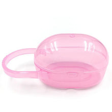 Load image into Gallery viewer, Color Pacifier Baby Solid Box Soother Container Holder Box Travel Storage Case Safe Holder Pacifier For Kids
